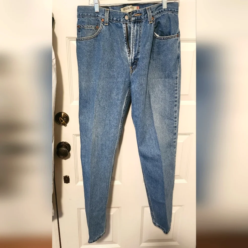 Levi's 505 Men's Regular Fit Jeans Size 34 X 32 Regular Wash